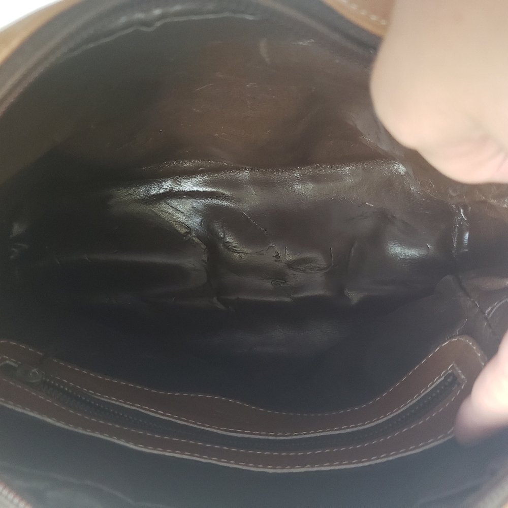 Aldana Made in Italy Leather Shoulder Camera Bag P - Picture 10 of 11